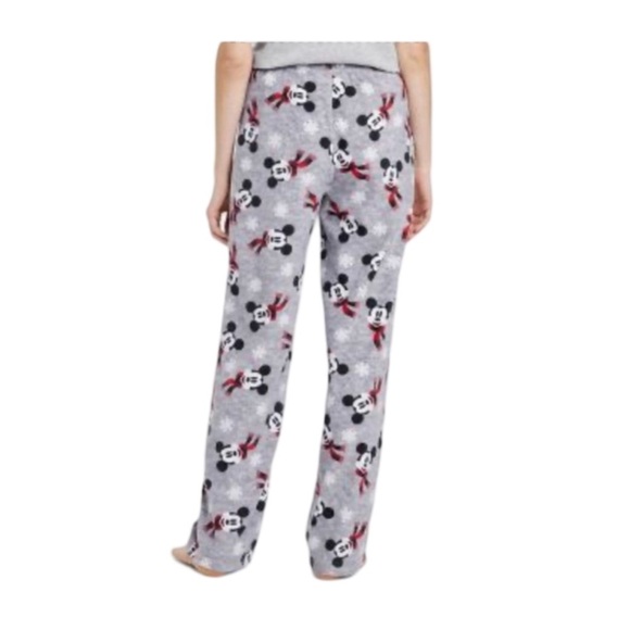 Disney Mickey Mouse Fleece Christmas Holiday Pajama Pants NWOT Size XXL - Picture 2 of 5